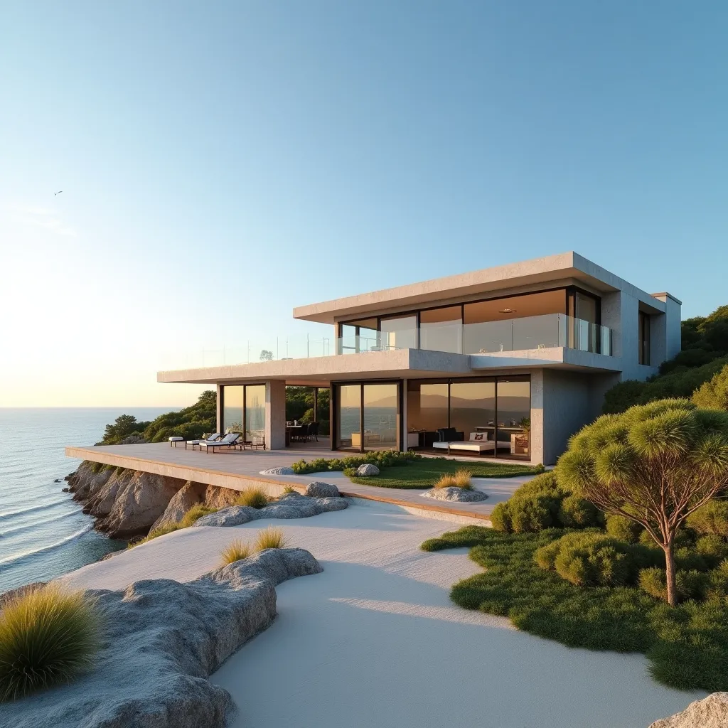 10-Cliffside-Modern-Villa-with-Ocean-Views Compound Wall Work in Bangalore<br />