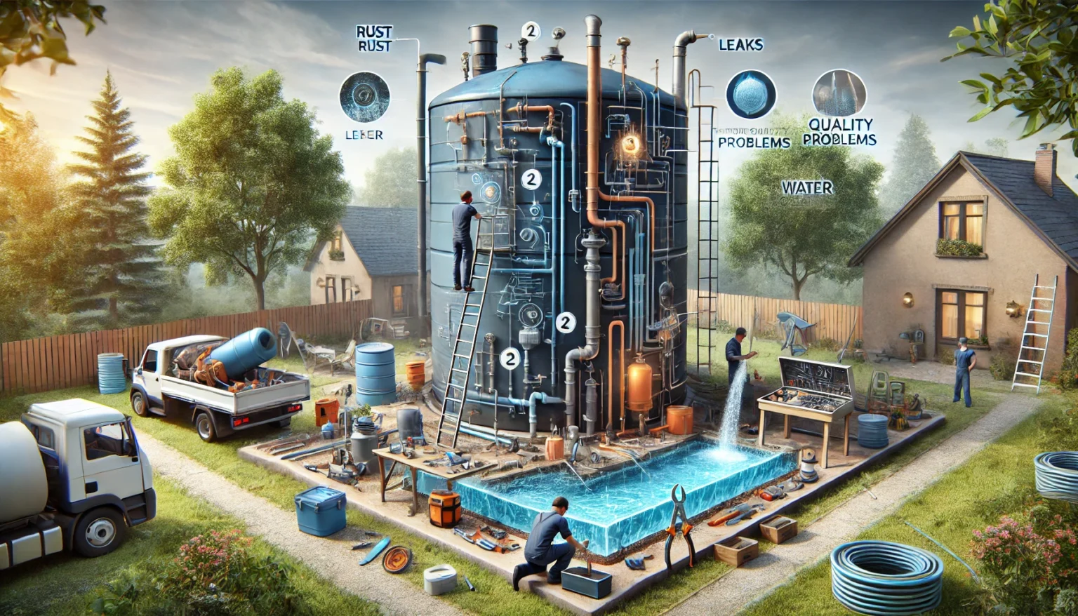 Common Water Tank Problems and How to Fix Them