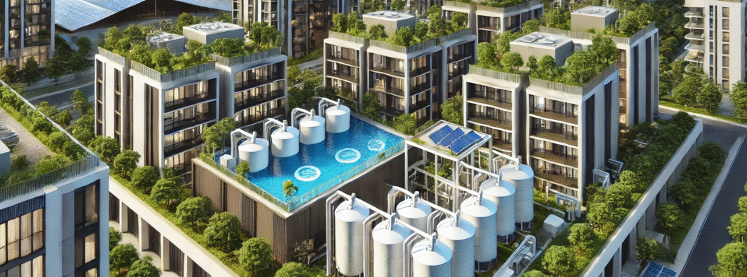 How Large Water Tanks Can Make Apartment Buildings More Sustainable