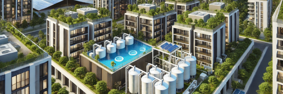 How Large Water Tanks Can Make Apartment Buildings More Sustainable ... - Luxury Apartment Building Design With Water Recycling