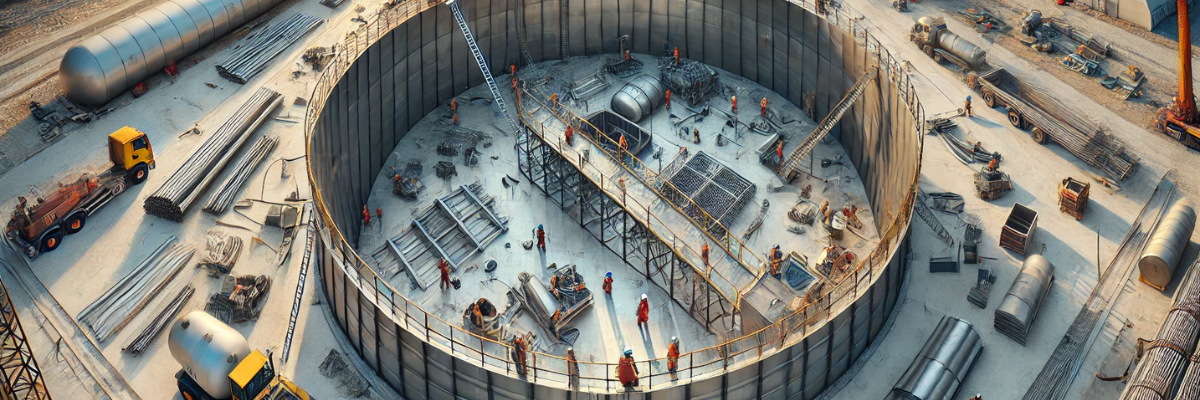Storage Tank Construction Steps
