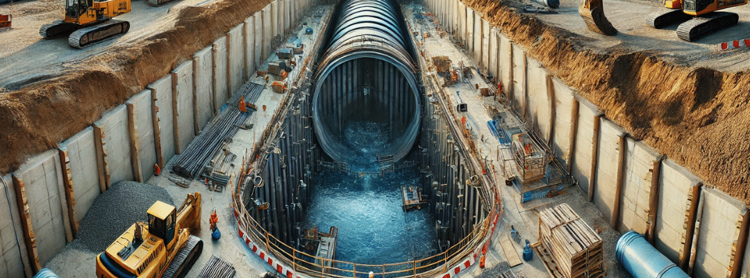 Underground Water Construction Tank