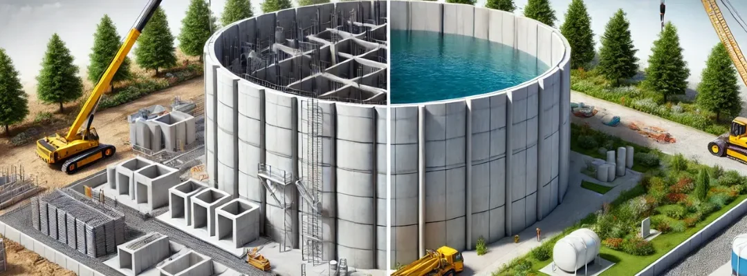 Precast vs. Permanent Water Storage Tanks: Which One Should You Choose?