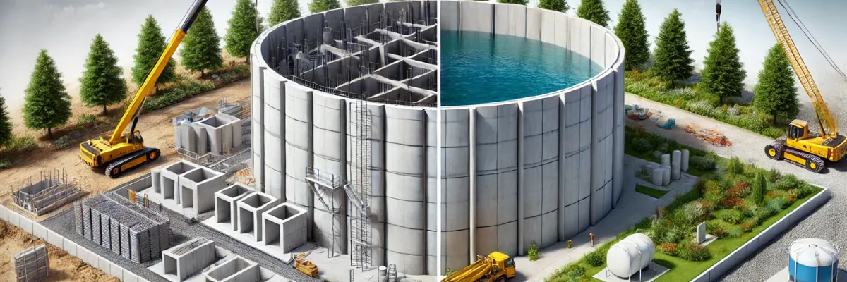 Precast vs. Permanent Water Storage Tanks: Which One Should You Choose?