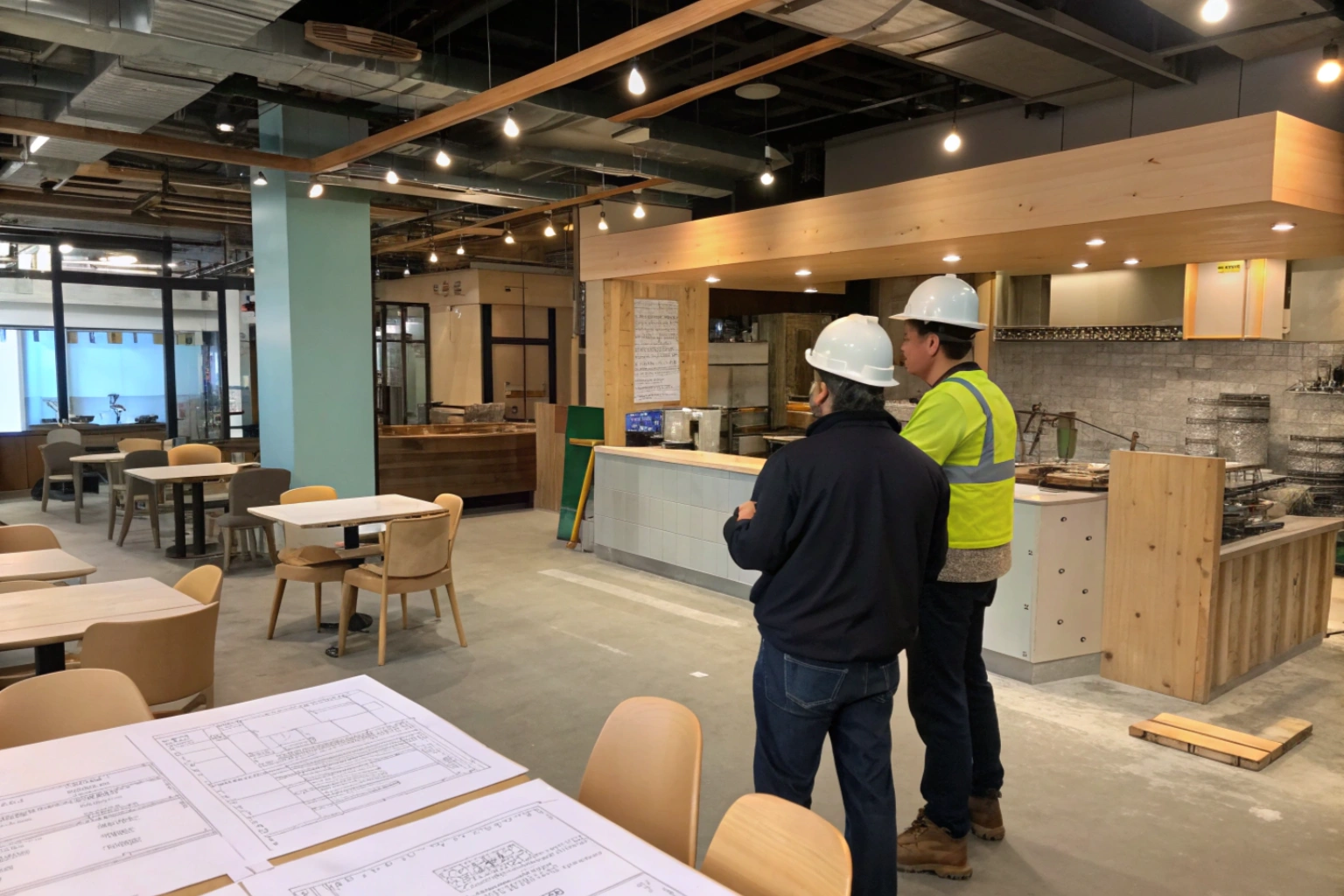 why choose Restaurant and Café Interior Construction