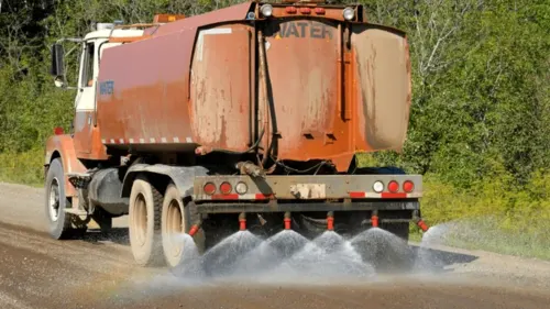 DUST SUPPRESSION SYSTEM FOR COAL HANDLING PLANTS