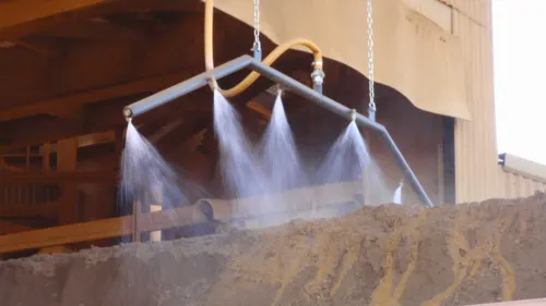 PLAIN WATER DUST SUPPRESSION SYSTEM