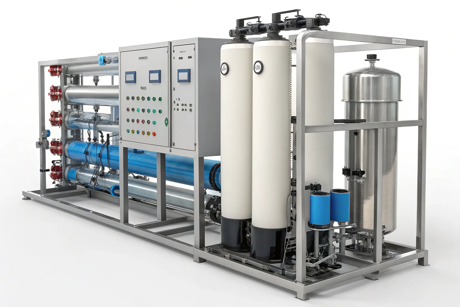 Our reverse osmosis systems for industrial use are ideal for