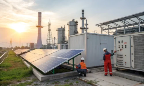 Hybrid Industrial Solar Energy Systems