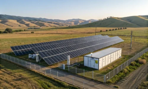 captive in solar plant