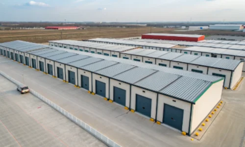 on grid Industrial sheds