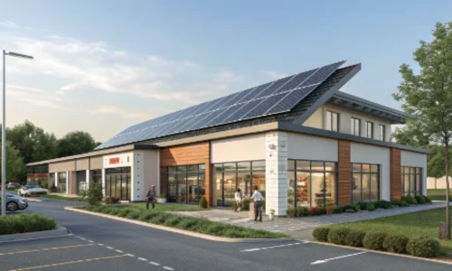 on grid solar Shops, showrooms, schools, clinics & offices