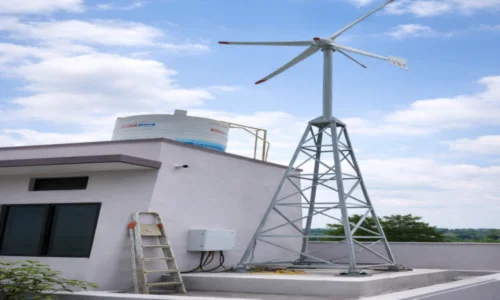 Features of a Domestic 3kW Wind Power Generator